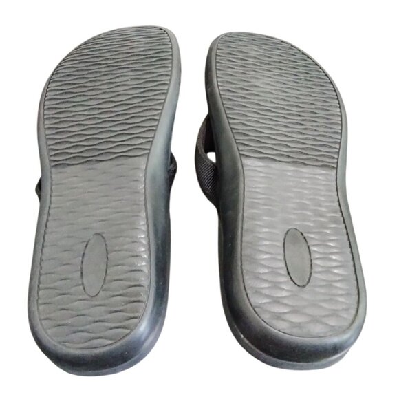 Llsoarss Womens Black Size 9 Orthopedic Flip Flops Arch Support Sandals - Picture 12 of 12